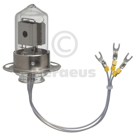 Heraeus SD 3651-04 J Deuterium Lamp (D2) for EM Science, Hitachi, Hitachi/PerkinElmer, Varian - 80056072 (Replaces R16/SD3651-04J 80013775 / DO 655 J 80002154) - Click Image to Close